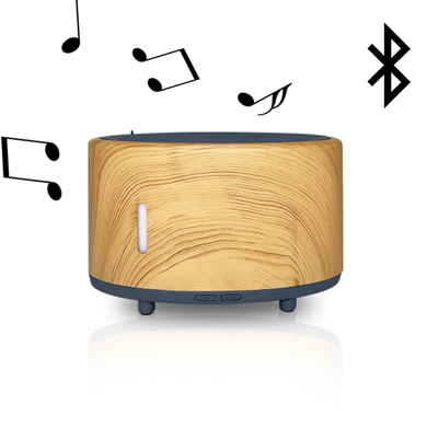 Befeuchter Ultraschall-USBs Bluetooth bunte Lichter des Musik-Sprecher-7 LED, die Diffusoren des Aromatherapie-ätherischen Öls ändern