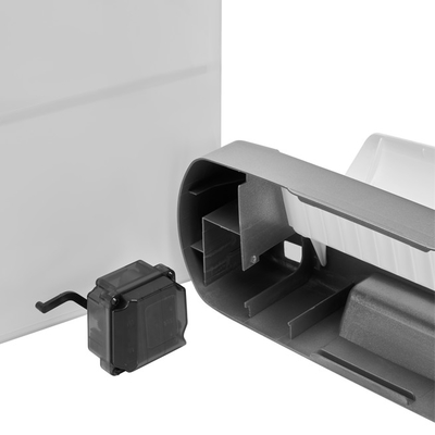Superkapazität 25L weibliche gesundheitliche Batterie Abfalleimers 4xAA für Hotel